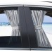 WINDOW VIP JDM DOOR INTERIOR CURTAIN SET Size L (FRONT 470mm x 500mm & REAR 470mm x 700mm)
